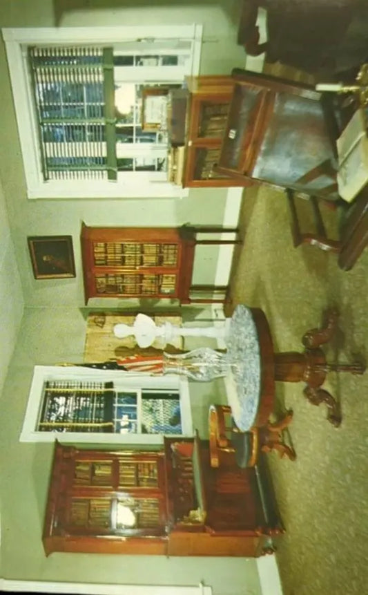 General Jackson's Office at The Hermitage, Nashville, Tennessee - Vintage 1950s Postcard
