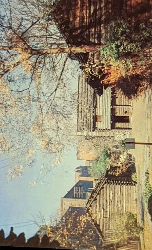 Fort Nashborough, Nashville, Tennessee - Vintage Military History Postcard