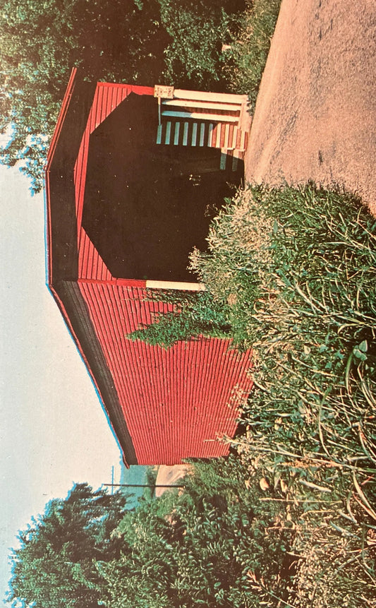 Brice’s Covered Bridge - Knox County, Tennessee - Photo by Earl Baldwin - Vintage Postcard