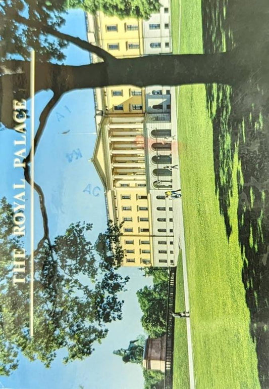 The Royal Palace in Norway - Vintage Postcard