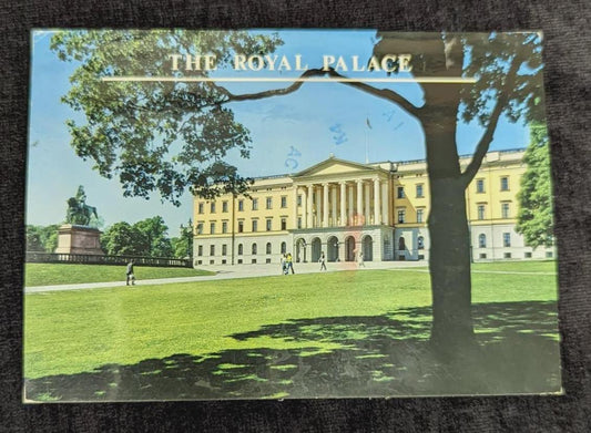 The Royal Palace in Norway - Vintage Postcard