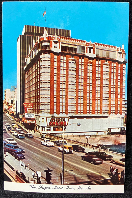 The Mapes Hotel, Reno, Nevada - Vintage Hotel Postcard