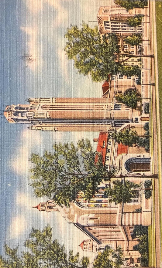 Theological Seminary, University of Chicago, Illinois - Vintage University Postcard