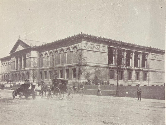 Art Institute, Chicago, Illinois - Vintage 1920s Museum Postcard