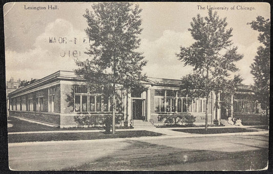 Lexington Hall - The University of Chicago - Illinois - Vintage University Postcard