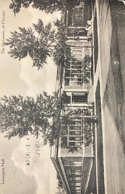 Lexington Hall - The University of Chicago - Illinois - Vintage University Postcard