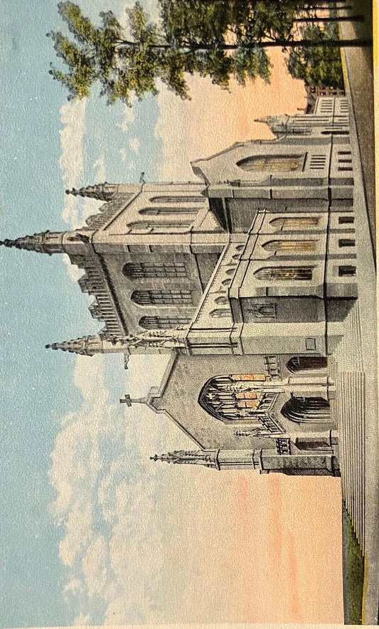 First Methodist Episcopal Church, Euclid & East 30th St., Cleveland, Ohio - Vintage Church Postcard