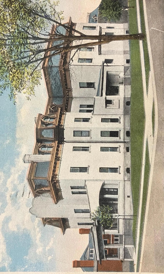 Elks' Home, Buyers Lodge No. 156, Buycrus, Ohio - Vintage Postcard