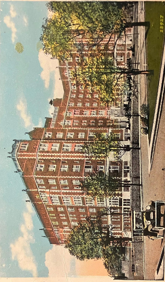 Vernon Manor Hotel, Cincinnati, Ohio - Vintage Hotel Postcard