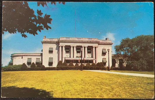 Governor's Mansion - Frankfort, Kentucky - Ektachrome: Helen O'Brien - Vintage Cemetery Postcard