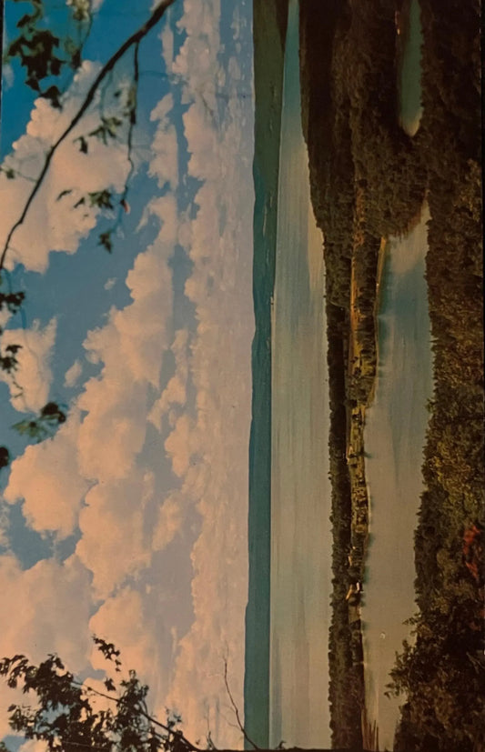 Glen Lake, Michigan - Ektachrome: Dodge - Vintage Lake Postcard