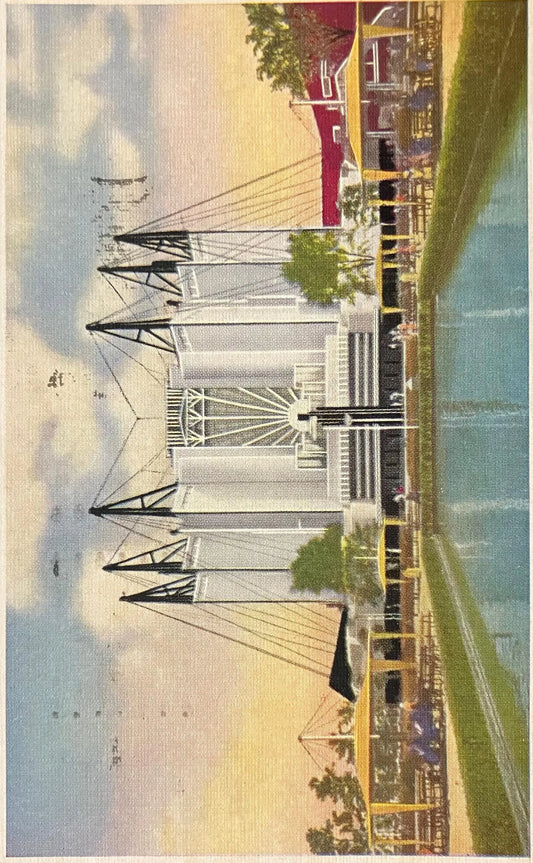 Travel Building - Chicago, Illinois - Vintage Chicago Expo ‘34 Postcard