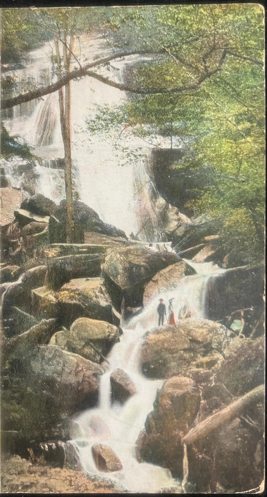 Meadow Creek Falls, Virginia - Vintage Postcard