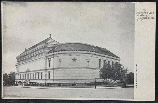 Corcoran Art Gallery, Washington, D. C. - I & M. Ottenheimer, Baltimore, Maryland - Vintage Art Gallery Postcard
