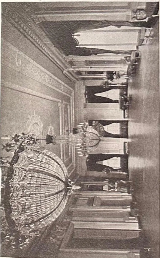 The East Room, White House, Washington, D.C., Maryland - Vintage Postcard