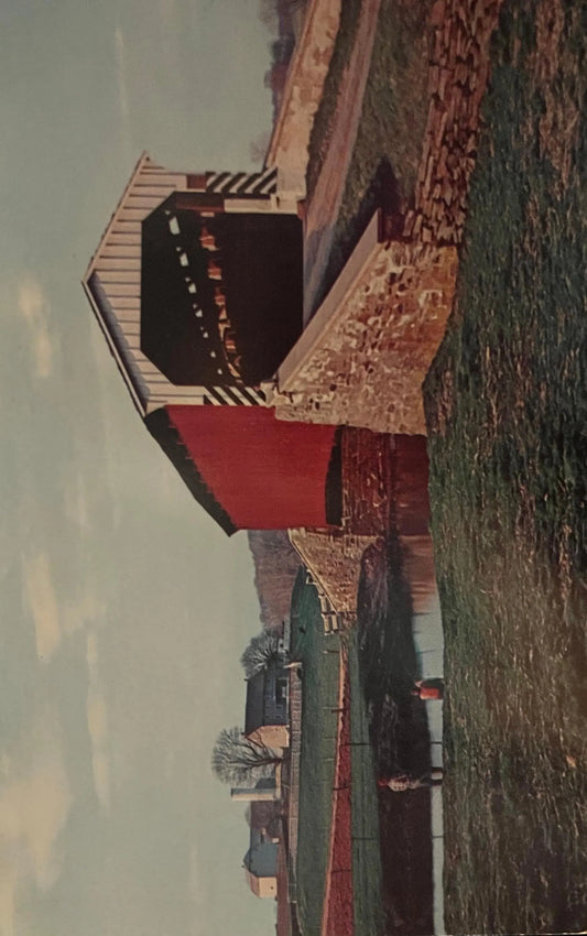 Bower's Covered Bridge in the "Heart of Dutchland" - Pennsylvania - Vintage Covered Bridge Postcard