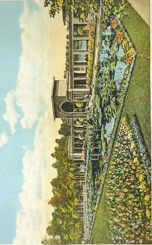 Pavilion, Douglas Park, Chicago, Illinois - Vintage Postcard