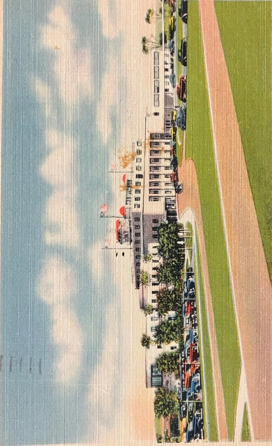Washington National Airport, Gravelly Point, Washington D.C., Maryland -  Vintage Airport Postcard