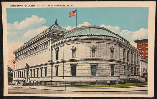 Corcoran Gallery of Art, Washington, D. C.  - Vintage Art Gallery Postcard
