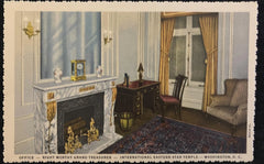 Office of Right Worthy Grand Treasurer,  International Eastern Temple, Washington D. C . -  Vintage Postcard