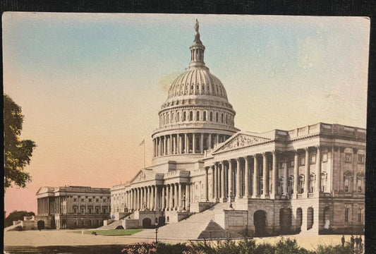 The Capitol - Washington D.C., Maryland - Vintage Postcard