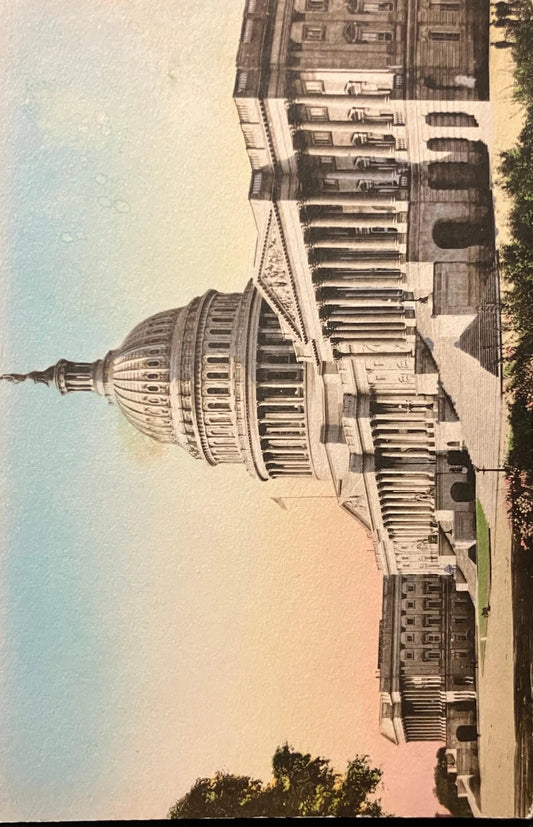 The Capitol - Washington D.C., Maryland - Vintage Postcard