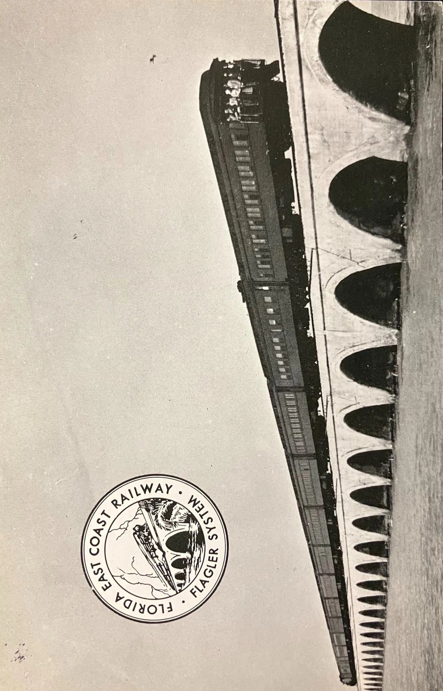 Florida East Coast Railway - Flagler System - Overseas Highway - Photo: Association of American Railroads - Vintage Train Postcard