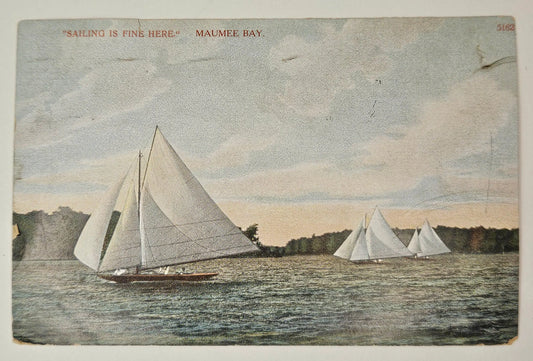 Maumee Bay Postcard, Toledo, Ohio - Vintage Postcard