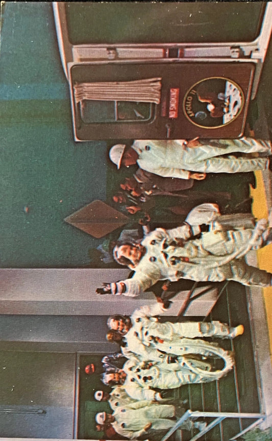 Apollo 11 Crew at John F. Kennedy Space Center NASA - Florida NASA Photo - Vintage Astronaut Postcard