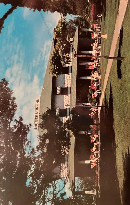 Nickerson Inn in Pentwater, Michigan - Vintage Hotel Postcard