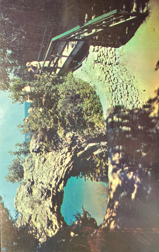 Arch Rock - Mackinac Island, Michigan - Vintage Postcard