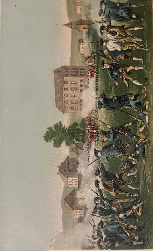 Battle of Lexington, Kentucky - Vintage History Postcard