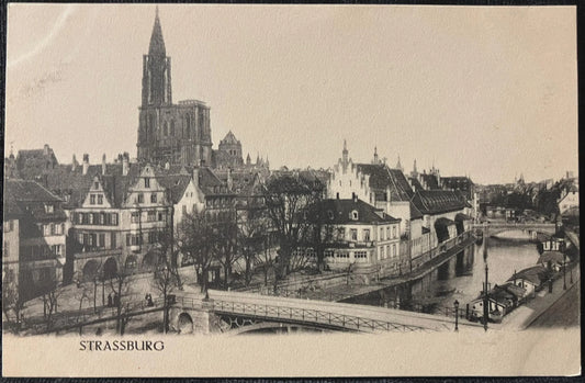 Strassburg - Vintage French Postcard