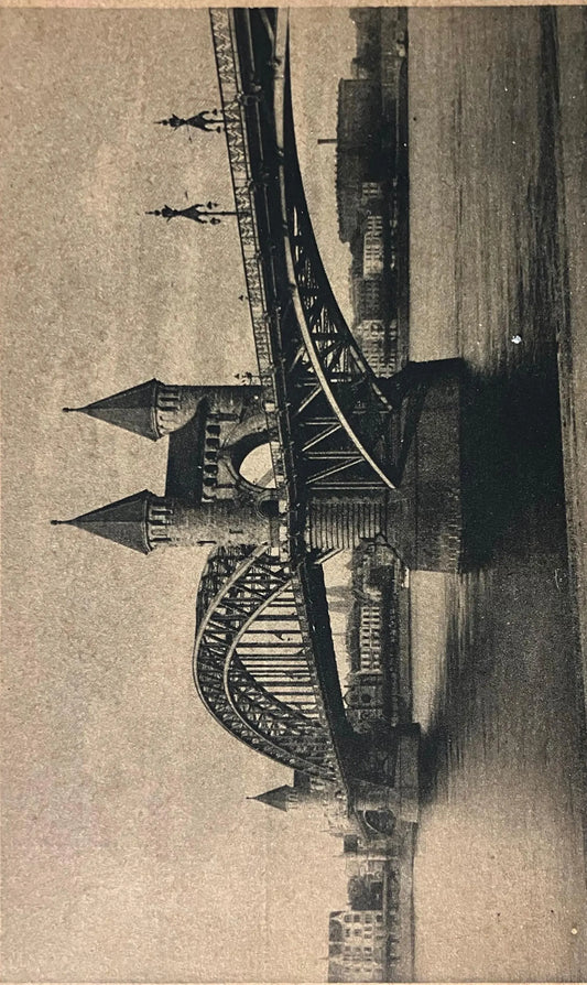 Bonn Brücke - Vintage Bridge Postcard