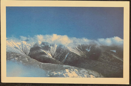 Franconia Ridge, White Mountains, New Hampshire - Photo by Chuck Theodore - Vintage Scenic Postcard