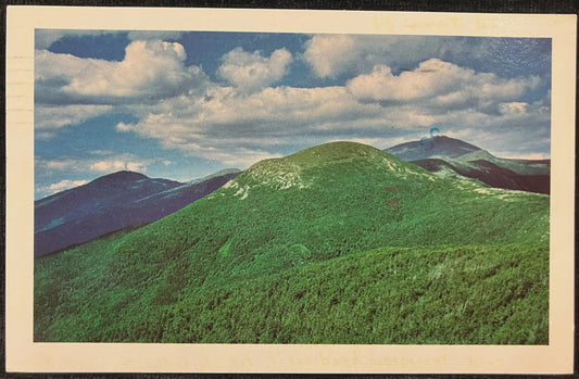 The Presidential White Mountains, New Hampshire - Photo by Chuck Theodore - Vintage Scenic Postcard