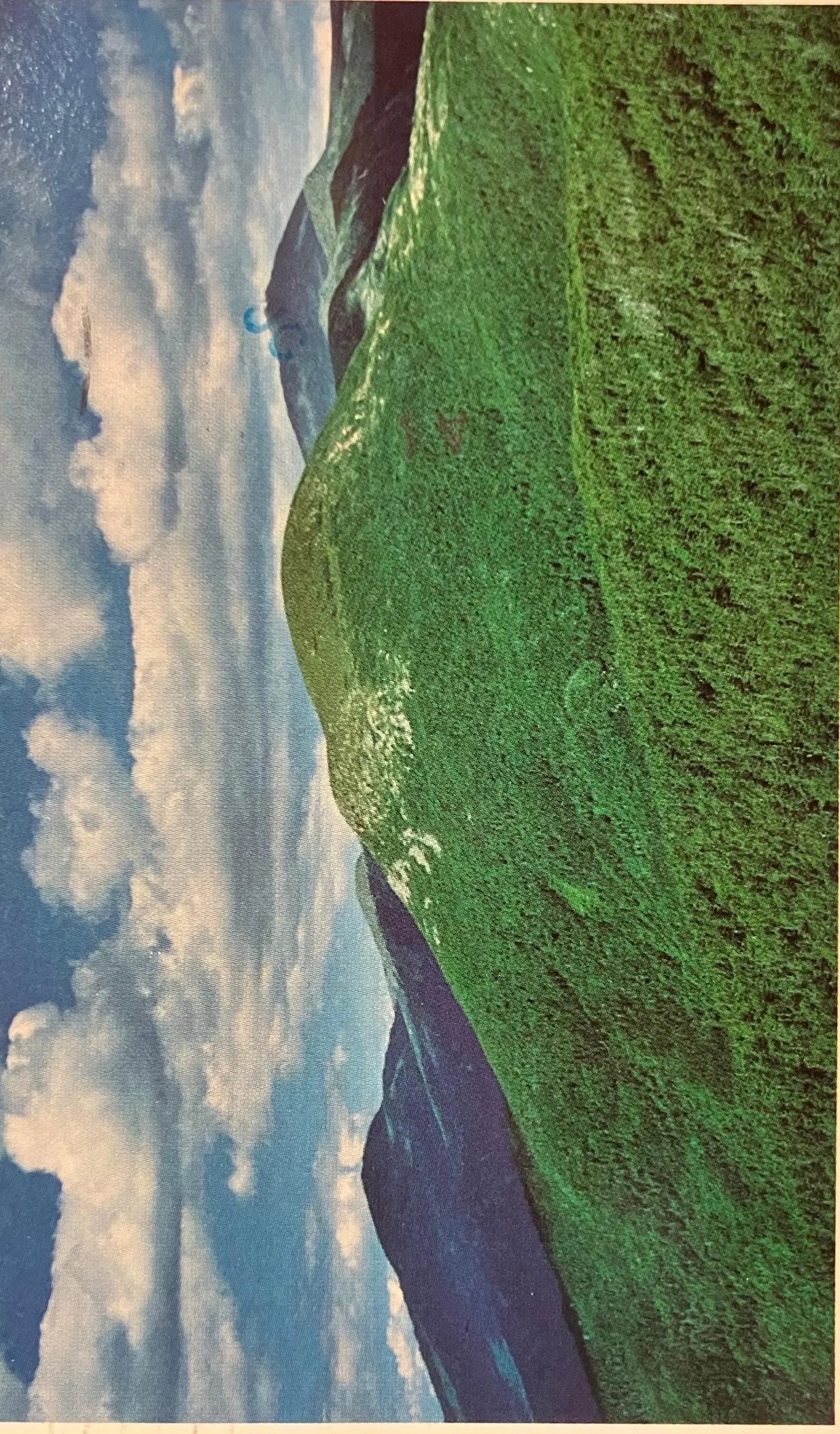 The Presidential White Mountains, New Hampshire - Photo by Chuck Theodore - Vintage Scenic Postcard