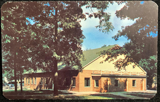 The Cafeteria - Tri-State College in Angola, Indiana - Ektachrome by Jack Taylor - Vintage Postcard