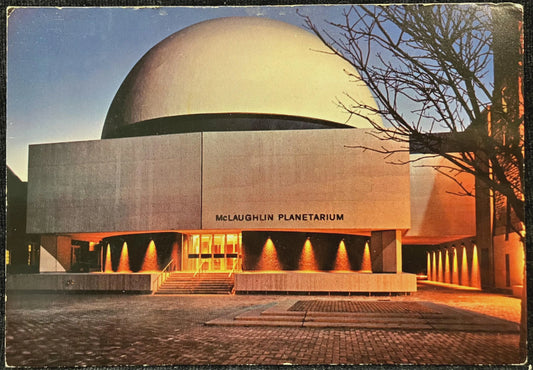 McLaughlin Planetarium - Toronto, Canada - Vintage Postcard