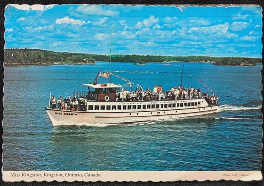 Miss Kingston, Kingston, Ontario, Canada, Photo: H. R. Oakman - Vintage Postcard