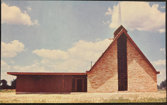 New Theodosia Methodist Church, Missouri - Vintage Postcard