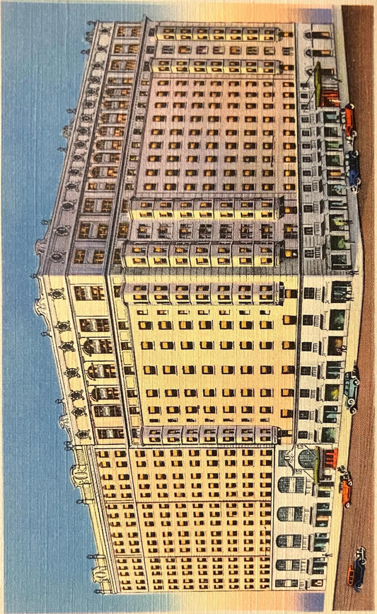 New Hotel Jefferson - The Aristocrat of St. Louis - St. Louis, Missouri - Vintage Postcard