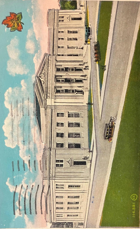 Canadian National Railway’s Proposed Station - Hamilton, Ontario, Canada - 1933 Postcard