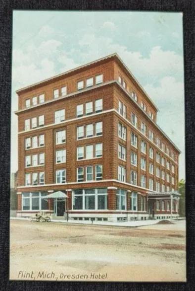 Dresden Hotel in Flint, Michigan - Vintage Michigan
