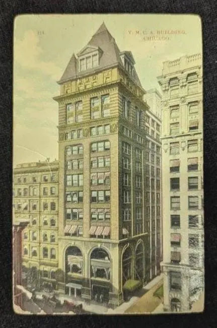 YMCA Building, Chicago, Illinois - Vintage Postcard