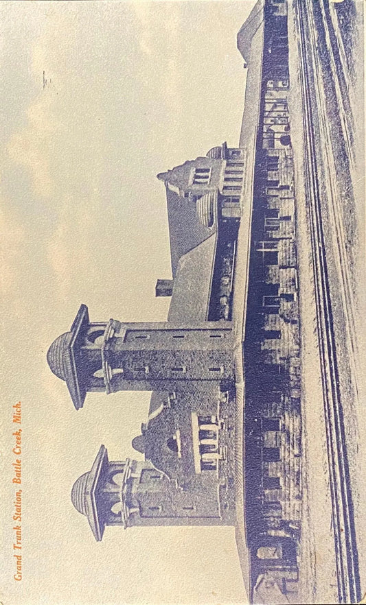 Grant Monument and Lagoon, Lincoln Park, Chicago, Illinois - Vintage Postcard