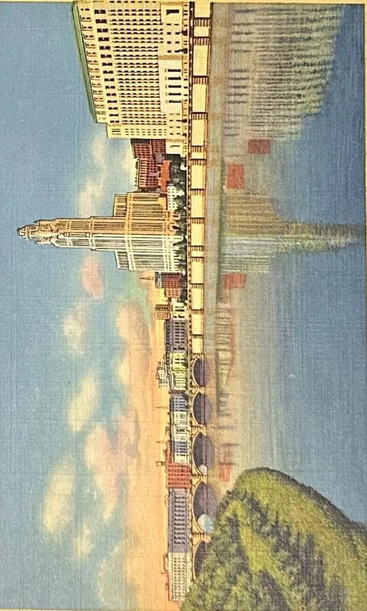 Civic Center, Columbus, Ohio - Vintage Postcard