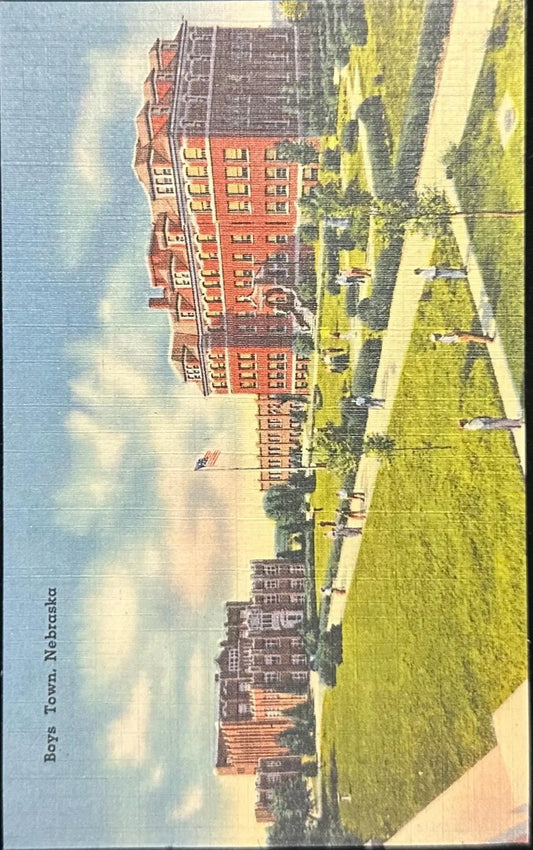 Boys Town, Nebraska - Vintage Postcard