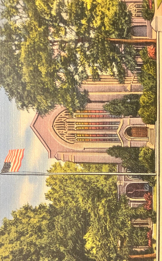 Washington Memorial Chapel, Founded by the Rev. W. Herbert Burk, D.D. Valley Forge, Pennsylvania - Vintage Postcard