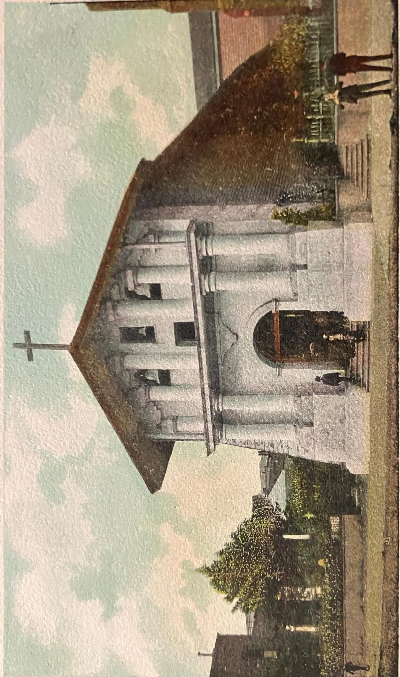 San Francisco, California, Mission Dolores - Vintage Postcard